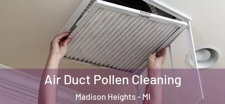  Air Duct Pollen Cleaning Madison Heights - MI